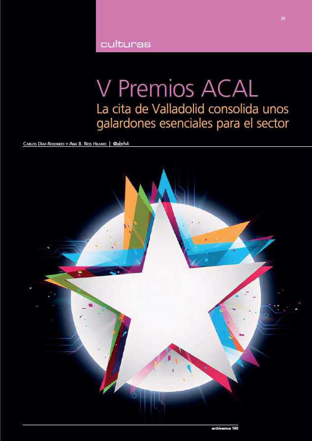 Archivamos 140. Artículo V Premios Acal