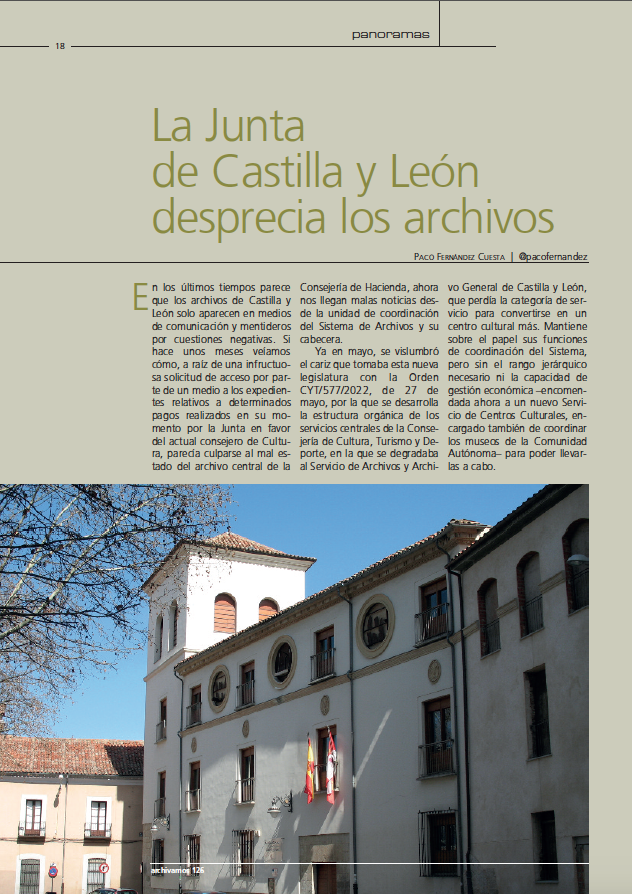 Archivos Castilla y León